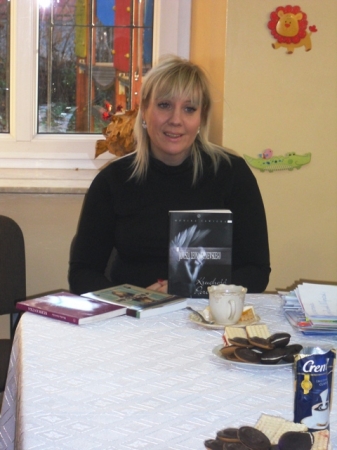 Warsztaty literacko – plastyczne i spotkanie autorskie z pisarką Moniką Sawicką