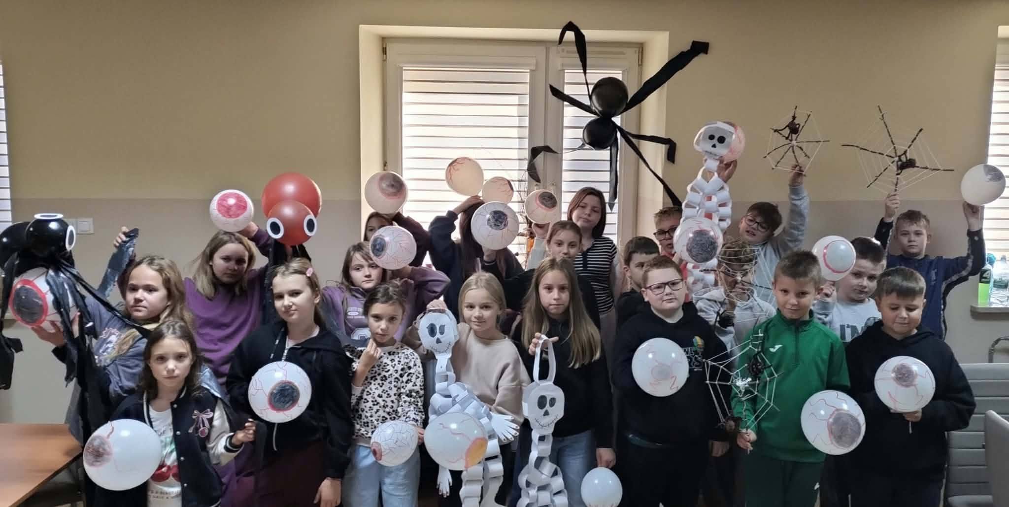 Halloweenowe warsztaty w bibliotece!