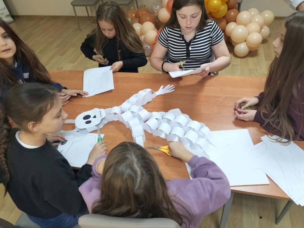 Halloweenowe warsztaty w bibliotece!